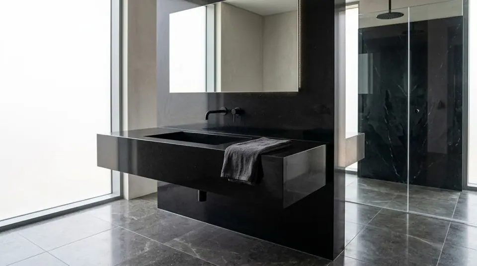 مغسلة نيرو أسولوتو مدمجة - Nero Assoluto Undermount Sink