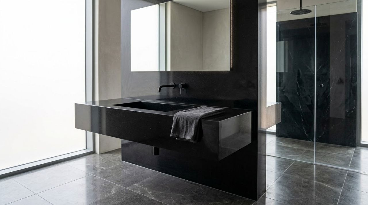 مغسلة نيرو أسولوتو مدمجة - Nero Assoluto Undermount Sink